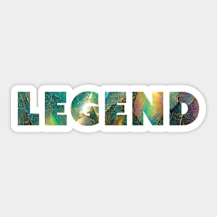 Legend Quartz Sticker